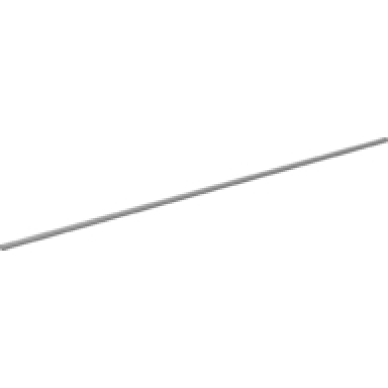 Slang, Stijf 3mm D. 38L / 30.4cm Light Bluish Gray